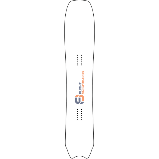 Blunt Swallowtail Custom Powder Snowboard - Flight Snowboards