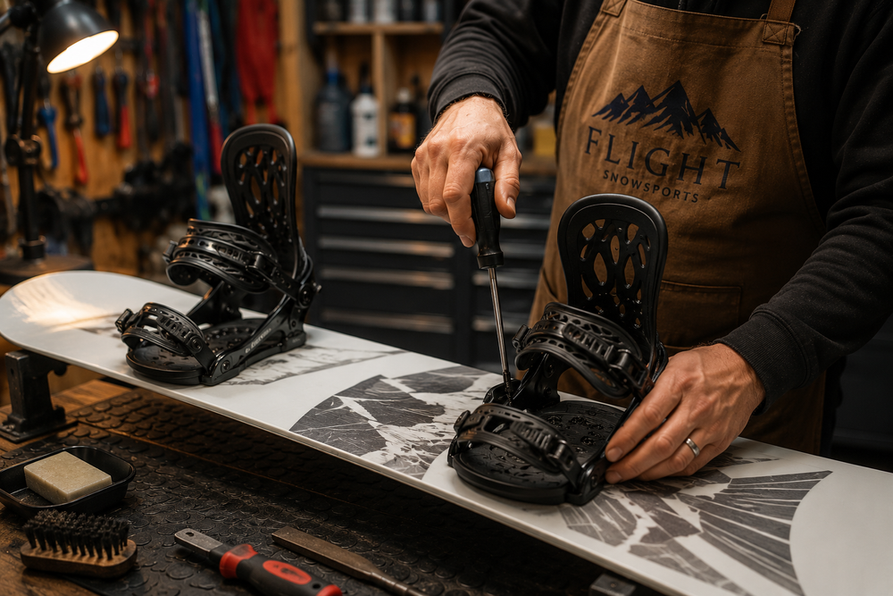 Perth Snowboard Binding Mounting