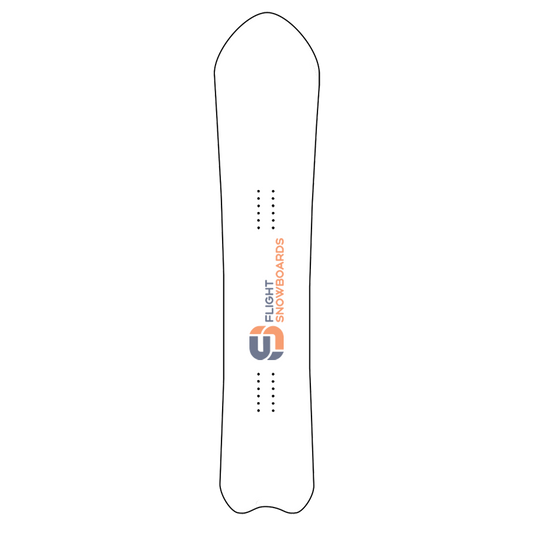 Fish Tail Custom Powder Snowboard - Flight Snowboards
