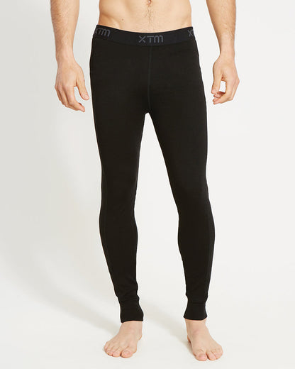 XTM Men's Merino 230gsm Thermal Pants – Alpine230 – Black